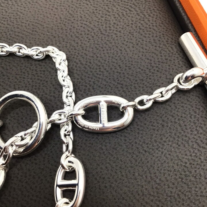 楽天市場】【新品】HERMES エルメス ファランドールネックレス 120 