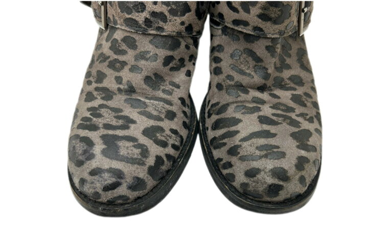 楽天市場】【中古】JIMMY CHOO ジミーチュウ レオパード柄ブーツ 