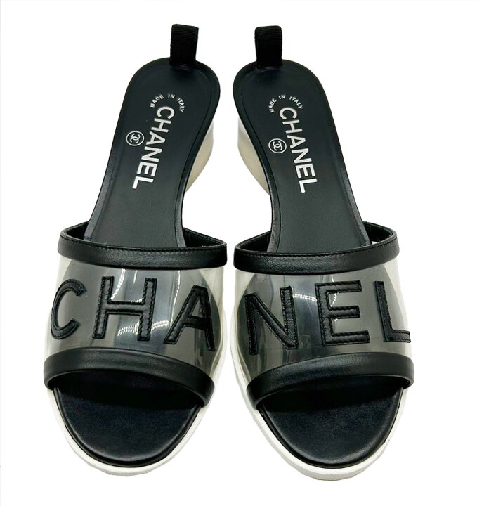 楽天市場】【中古】CHANEL シャネル ココマーク ミュール サンダル  