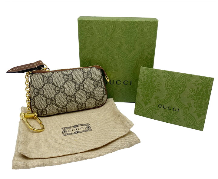 楽天市場】【中古】GUCCI グッチ GGスプリーム コインケース 447964 