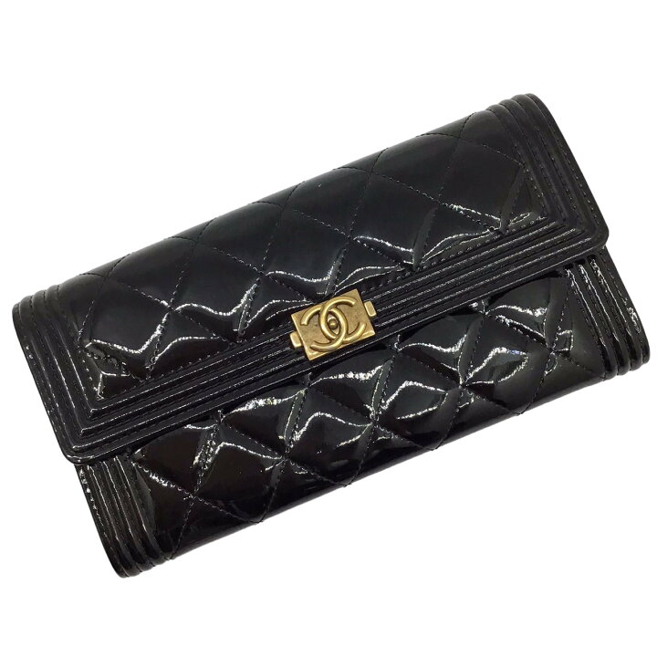 楽天市場】【新品同様】CHANEL シャネル ボーイシャネル ロング  