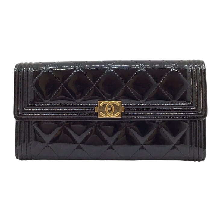 楽天市場】【新品同様】CHANEL シャネル ボーイシャネル ロング 