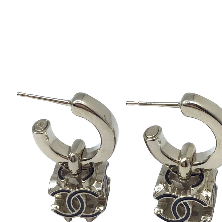 楽天市場】【未使用品】CHANEL シャネル スクエアピアス CCロゴ AB9567 