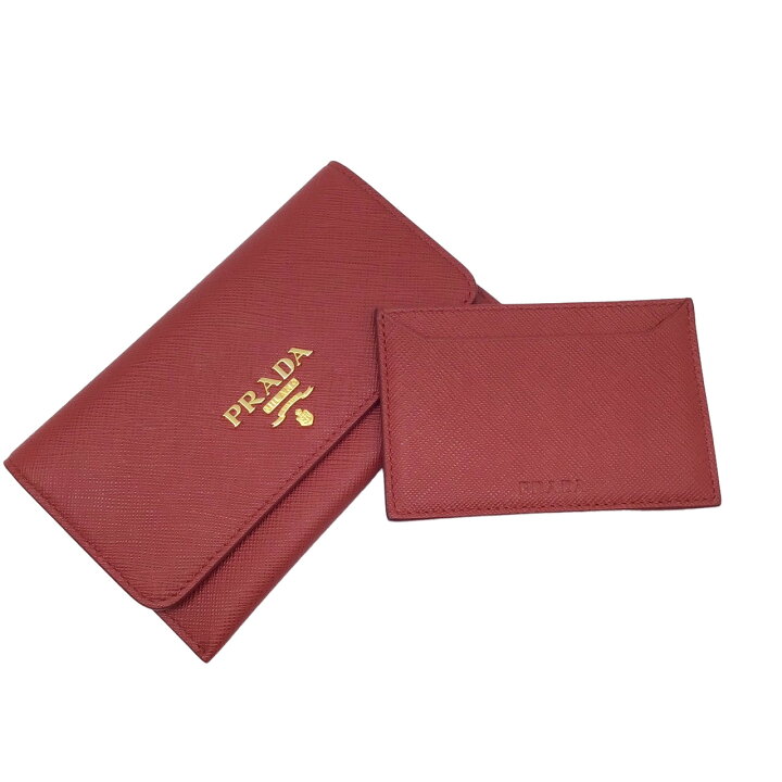 楽天市場】【未使用品】PRADA プラダ カードケース 1MC004  