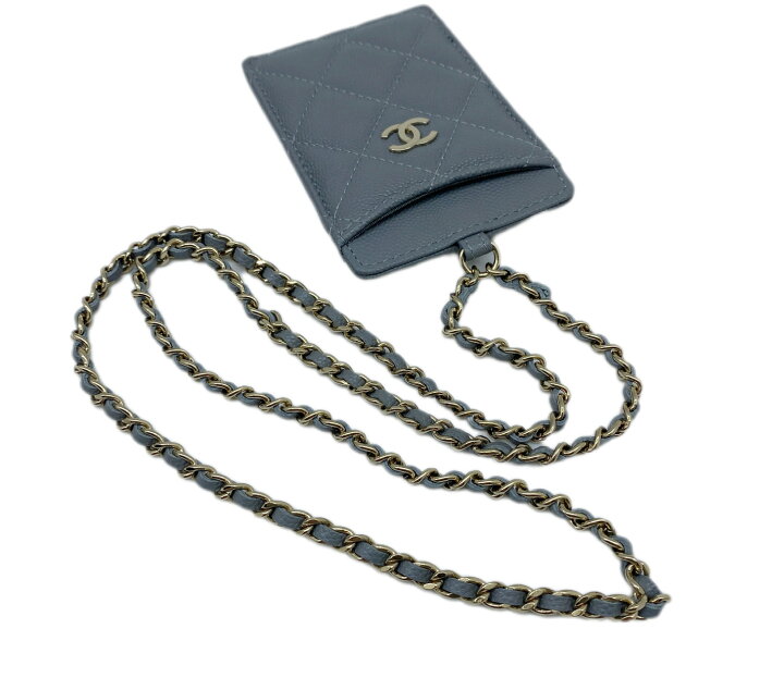 楽天市場】【未使用品】CHANEL シャネル チェーン カードケース  