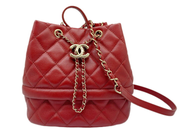 楽天市場】【新品同様】CHANEL シャネル ドローストリング 巾着 