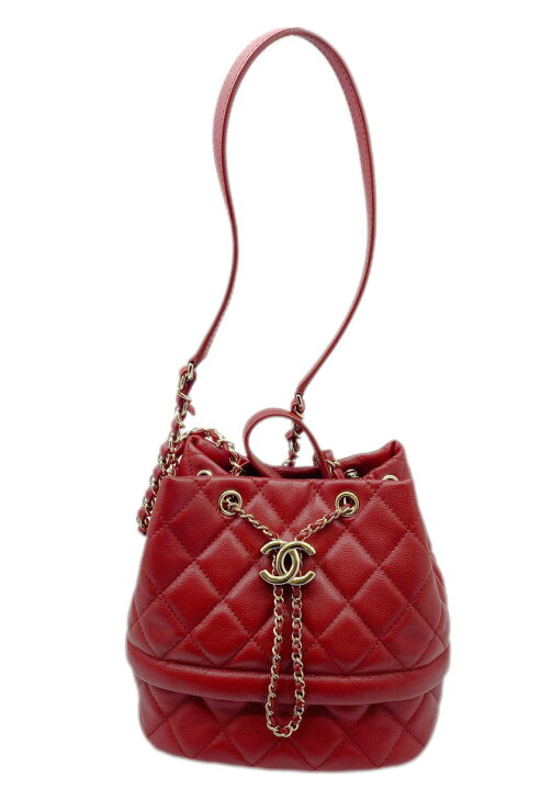 楽天市場】【新品同様】CHANEL シャネル ドローストリング 巾着 