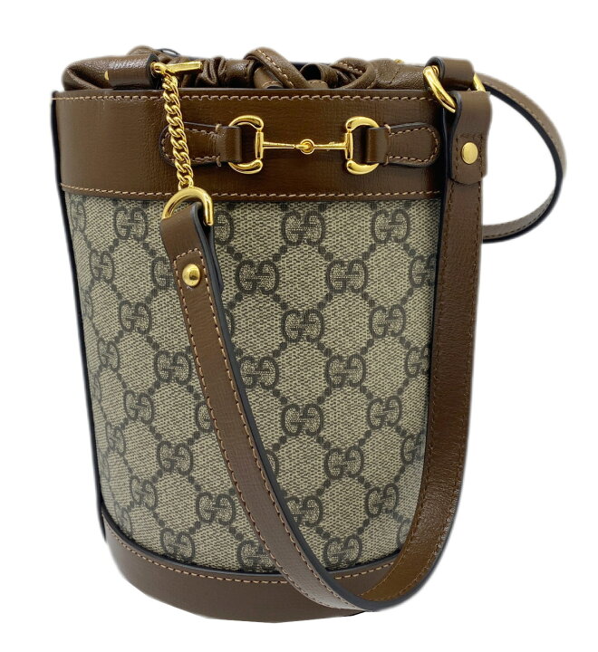 楽天市場】【未使用品】GUCCI グッチ ホースビット GGキャンバス  