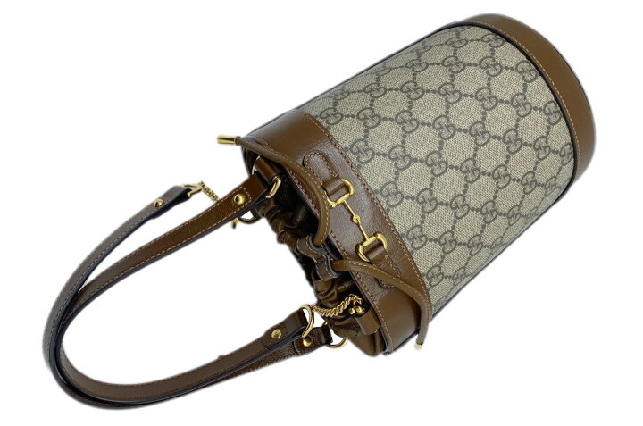 楽天市場】【未使用品】GUCCI グッチ ホースビット GGキャンバス 