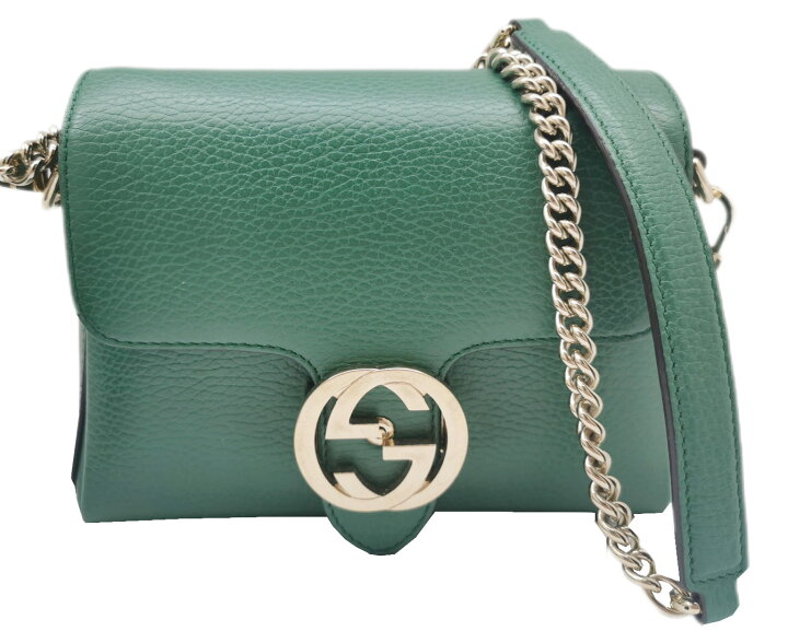 楽天市場】【中古】GUCCI グッチ インターロッキングG ショルダー  