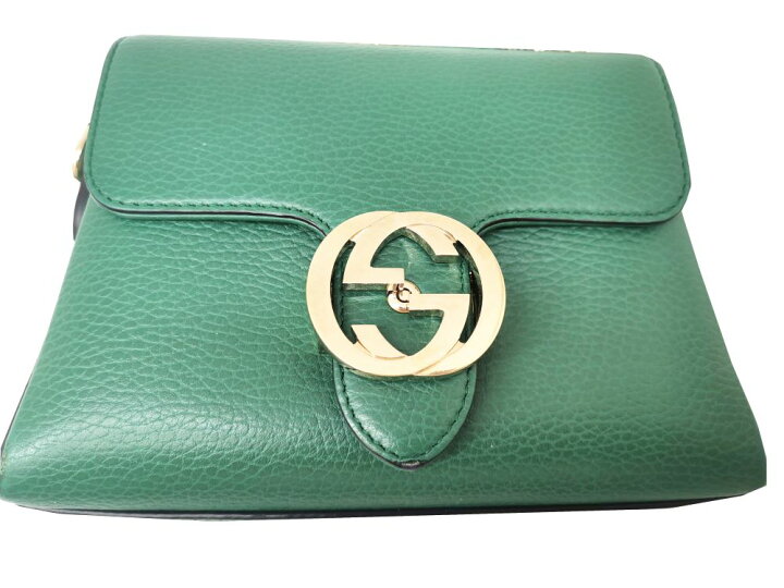 楽天市場】【中古】GUCCI グッチ インターロッキングG ショルダー  