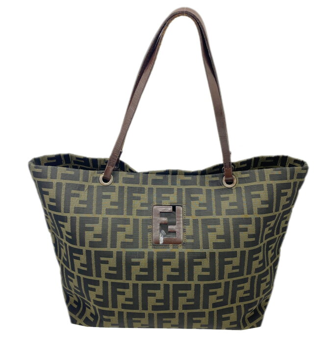 楽天市場】【中古】FENDI フェンディ ズッカ柄 トートバッグ 
