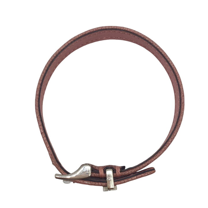 楽天市場】【中古】GUCCI グッチ ダブルG ブレスレット レザー ピンク 