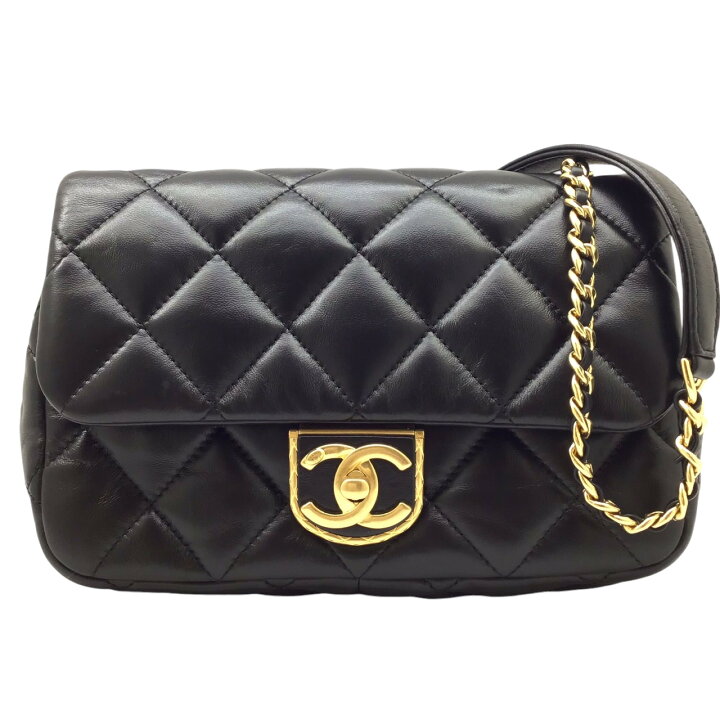 楽天市場】【新品同様】CHANEL シャネル マトラッセ ミニフラップ  