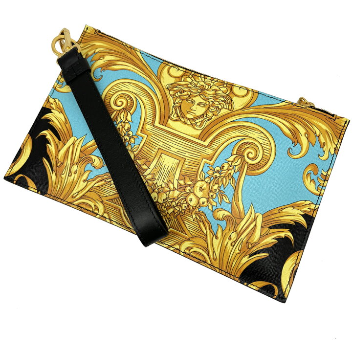楽天市場】【新品同様】VERSACE ヴェルサーチ クラッチバッグ 
