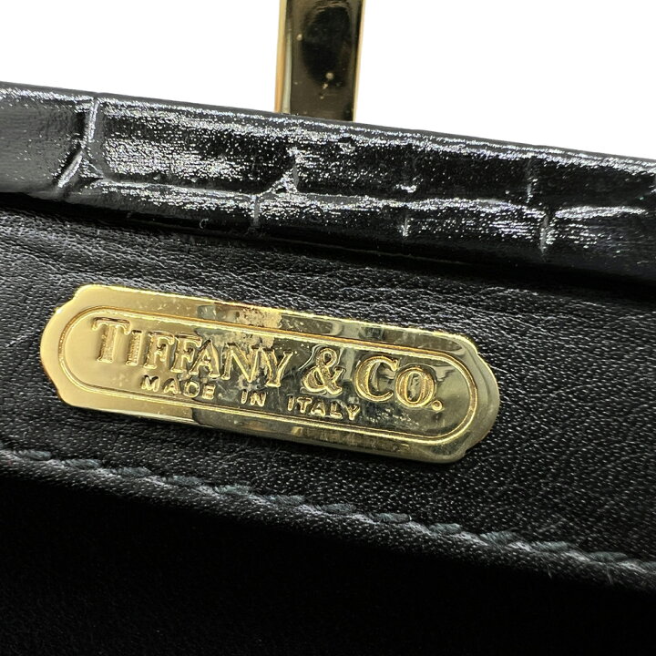 楽天市場】【中古】Tiffany & Co. ティファニー クラッチバッグ クロコ 