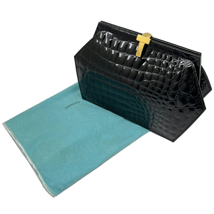 楽天市場】【中古】Tiffany & Co. ティファニー クラッチバッグ クロコ  