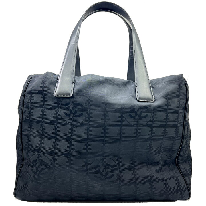 楽天市場】【中古】CHANEL シャネル ニュートラベルライントート MM  