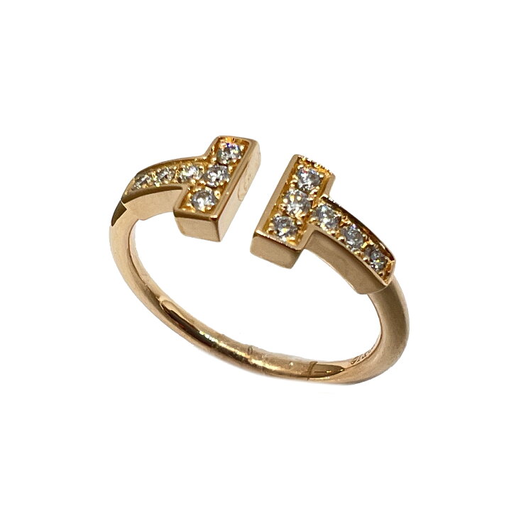 楽天市場】【中古】TIFFANY&Co. ティファニー Tワイヤー K18PG  