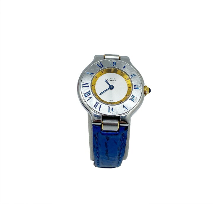 楽天市場】【中古】Cartier カルティエマスト21 レディース クオーツ  