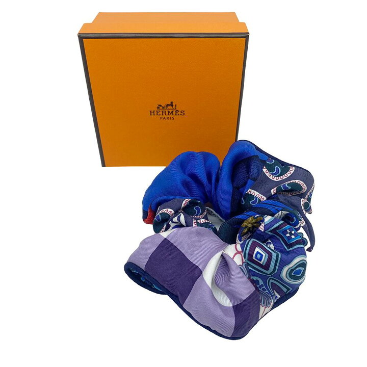 楽天市場】【中古】HERMES エルメス CHOCHO CLAUDIA シュシュ 