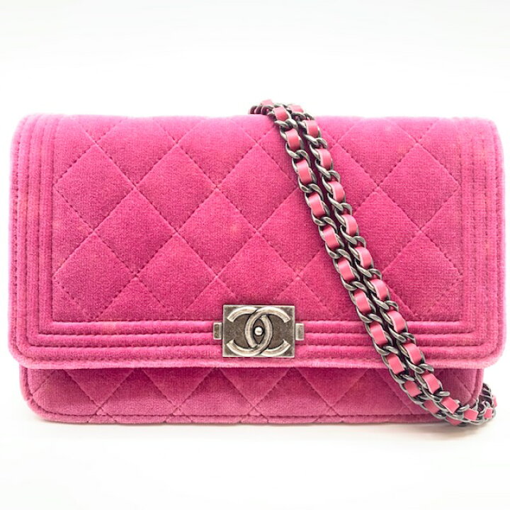 楽天市場】【中古】CHANEL シャネル LEBOY BOY CHANEL ボーイシャネル 