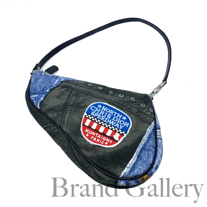 楽天市場】【中古】Christian Dior ディオール サドルバッグ 