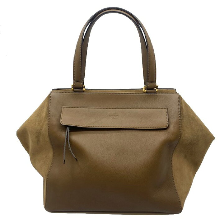 楽天市場】【中古】FENDI フェンディ ペカン ハンドバッグ トート 