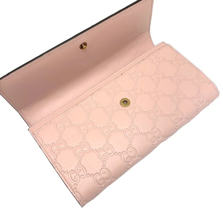 楽天市場】【新品】グッチ GUCCI キャットモチーフ ロングウォレット 
