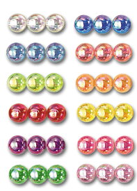 TOHO プラビーズ 〔丸玉 4mm〕 スキオーロラカラー【100個入】