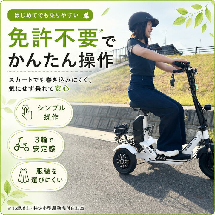 楽天市場】＼キャンペーン開催中！／【特定小型原動機付自転車】 Sun 