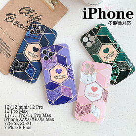 アイフォン iPhone12 ケース 12mini 12 Pro ケース iPhone11 Pro Max ケース iPhone X Xs XR Xs Max ケース iPhone7 8 SE（2020）7 Plus 8 Plus ケース おしゃれ 可愛い スマホケース 背面保護 ソフト 薄型 持ちやすい 大理石風