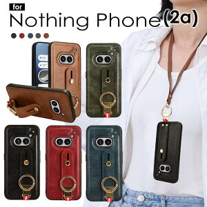 �X�}�z�P�[�X Nothing Phone (2a) �P�[�X �X�g���b�v ��|�� �l�b�N�X�g���b�v �w�ʌ^ �v Nothing�X�}�z �i�b�V���O phone2a �X�}�z�P�[�X �o���h �w�� �x���g�t�� �J���r�i�����O Nothing Phone 2a�J�o�[ PU
