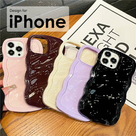 iPhone15 15Pro 15ProMax 14 14 Pro 14 Pro Max 13 13 Pro 13 Pro Max 12 12 Pro 12 Pro Max 11 アイフォン スマホケース可愛い 波紋枠 落下防止 うねうね おしゃれ iPhone15 ケース かわいい 15Pro 15Plus 15Promax iPhone14 ケース iphone13 ケースiphone12 ケース 耐衝撃