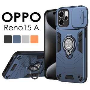 OPPO Reno15 A �P�[�X �J�o�[ �����O�t�� �X���C�h�� �J�����J�o�[ oppo reno 15a �P�[�X �ϏՌ� �I�b�| ���m 15a �P�[�X �w�� �����O�z���_�[ OPPO Reno15 A�P�[�X ���킢�� ������� OPPO Reno15 A �J�o�[ �J