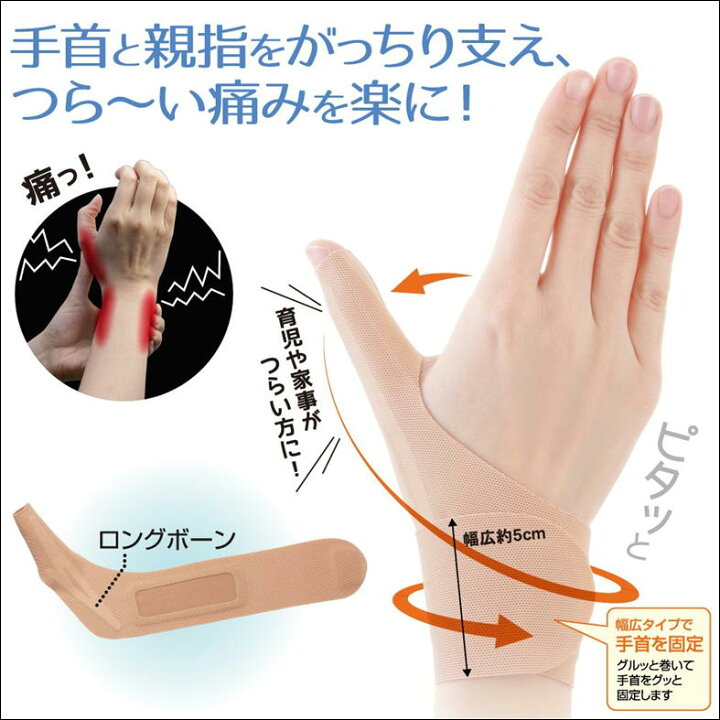 染色 美徳 空港 腱鞘炎 予防 サポーター Fosa Jp