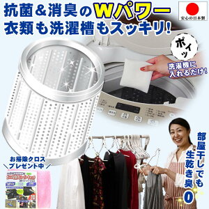 消臭 ホタテ貝殻 洗濯物 部屋干し 生乾き 対策 生乾き臭 消す 梅雨 室内干し 洗濯用消臭剤 【洗濯槽 ホタテでスッキリ110番 おまけ付】洗濯槽 カビ 悪臭 防臭 消臭 洗濯機 洗浄 除菌 抗菌 ホタ