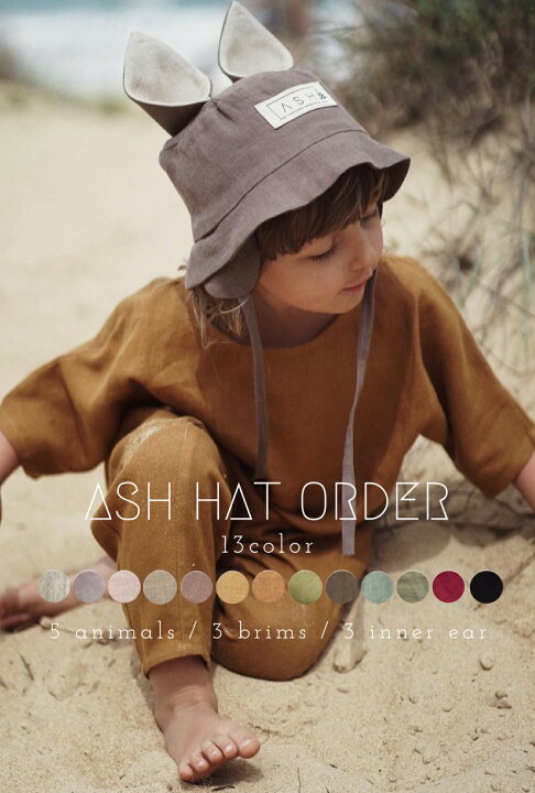 楽天市場】＼ 24SS ASH HATご予約ページ(5/24~6/10)／【ｶﾗｰ：無地 