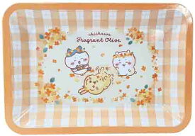 【ちいかわ 公式ライセンス商品】 ちいかわ　ペントレー　オレンジ　ハチワレ　うさぎ　トレー　金木犀　かわいい　コレクション　雑貨　サンスター文具