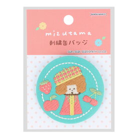 【公式】刺繍缶バッジ　mizutama2　G