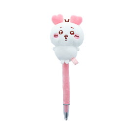 【ちいかわ 公式ライセンス商品】 ふわふわマスコットボールペン ちいかわ　ちい活　ハチワレ　うさぎ　モモンガ　古本屋　ボールペン　ペン　マスコット　ぬいぐるみ　ナガノ　なんか小さくてかわいいやつ　ステーショナリー　可愛い　サンスター　サンスター文具
