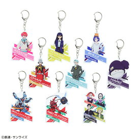 【機動戦士Gundam GQuuuuuuX 公式ライセンス商品】 アクリルキーホルダーコレクション 機動戦士Gundam GQuuuuuuX（ジークアクス） 機動戦士ガンダム サンスター文具 サンスター アクキー ガンダム アニメ ロボット 映画 キャラクター キーホルダー キーチャーム 鍵 新生活