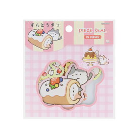 【ずんどうネコ 公式ライセンス商品】 ピースシール