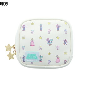 【任天堂 公式ライセンス商品】 スクエアポーチ スーパーマリオ