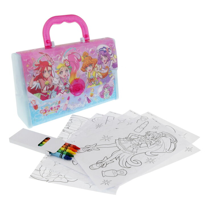 楽天市場 おえかきバッグセット トロピカル ジュ プリキュア サンスター文具公式楽天市場店