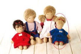 シルケ ロッテちゃん 青 SI10920 送料無料 (着せ替え人形) 知育玩具 1歳 1歳半 2歳 3歳 4歳 おもちゃ 出産祝い 赤ちゃん 人形 学習トイ 学習 ごっこ遊び ままごと