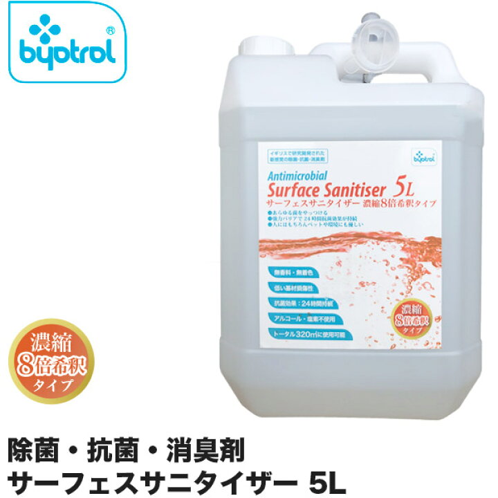 楽天市場】旧商品 除菌剤 消臭剤 バイオトロール サーフェス 