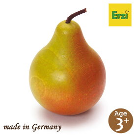 Erzi エリツィ 洋ナシ 4941746826966 ままごと ごっこ遊び おもちゃ 知育玩具 知育 木製 食材 おままごと キッチン 木のおままごと 男の子 女の子 誕生日プレゼント 誕生日 プレゼント 3歳 4歳 5歳 クリスマスプレゼント
