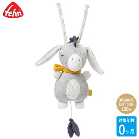 フェーン Fehn GmbH & Co. KG ミュージカル・ドンキー FE52015 ぬいぐるみ 知育玩具 知育おもちゃ 赤ちゃん おもちゃ ベビー 出産祝い 0ヵ月 2ヶ月 3ヶ月 6ヶ月 9ヶ月 0歳 男の子 女の子 かわいい ラトル 人形 寝かしつけ 布えほん・布おもちゃ