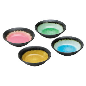 四季彩 小付4P 木箱入 ギフト 贈り物 内祝い ギフト プレゼント お返し お歳暮 お中元 V06505